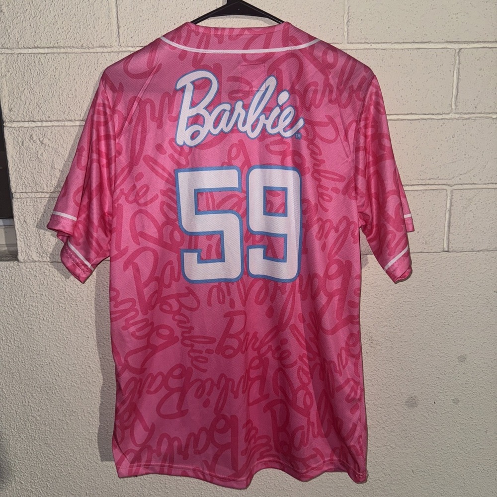 Miami Marlins Barbie Night Pink Jersey M 2025 SGA NEW MLB Limited Edition